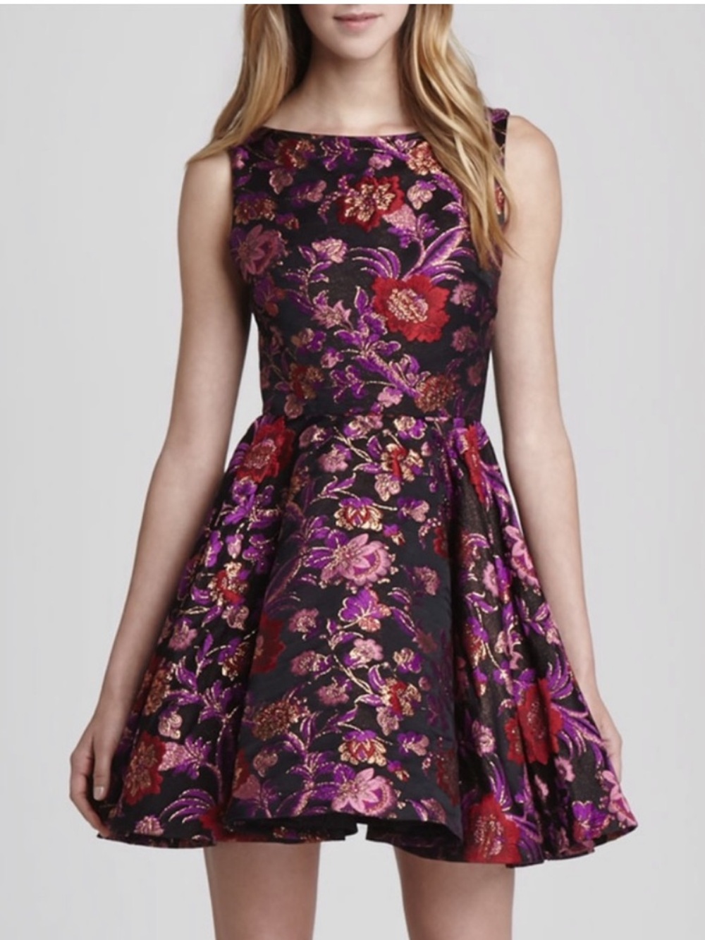 Alice + Olivia Foss Jacquard Dress | 2